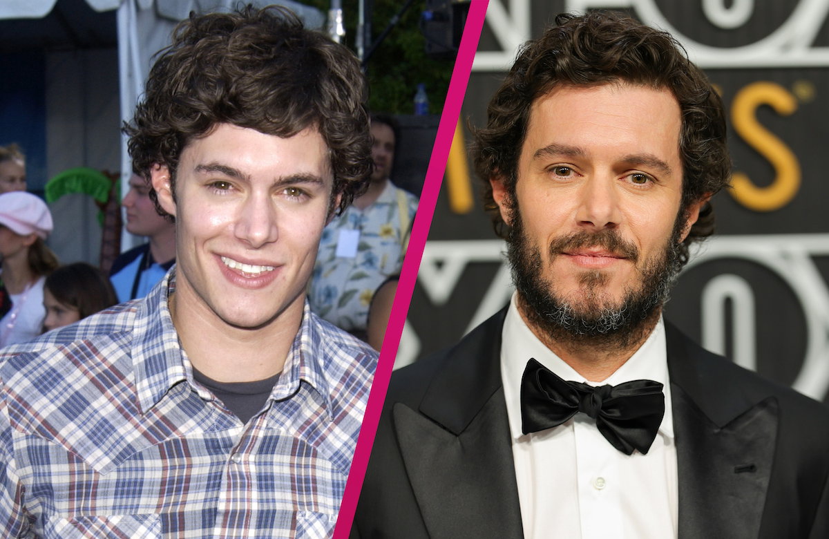 Collage Adam Brody früher heute