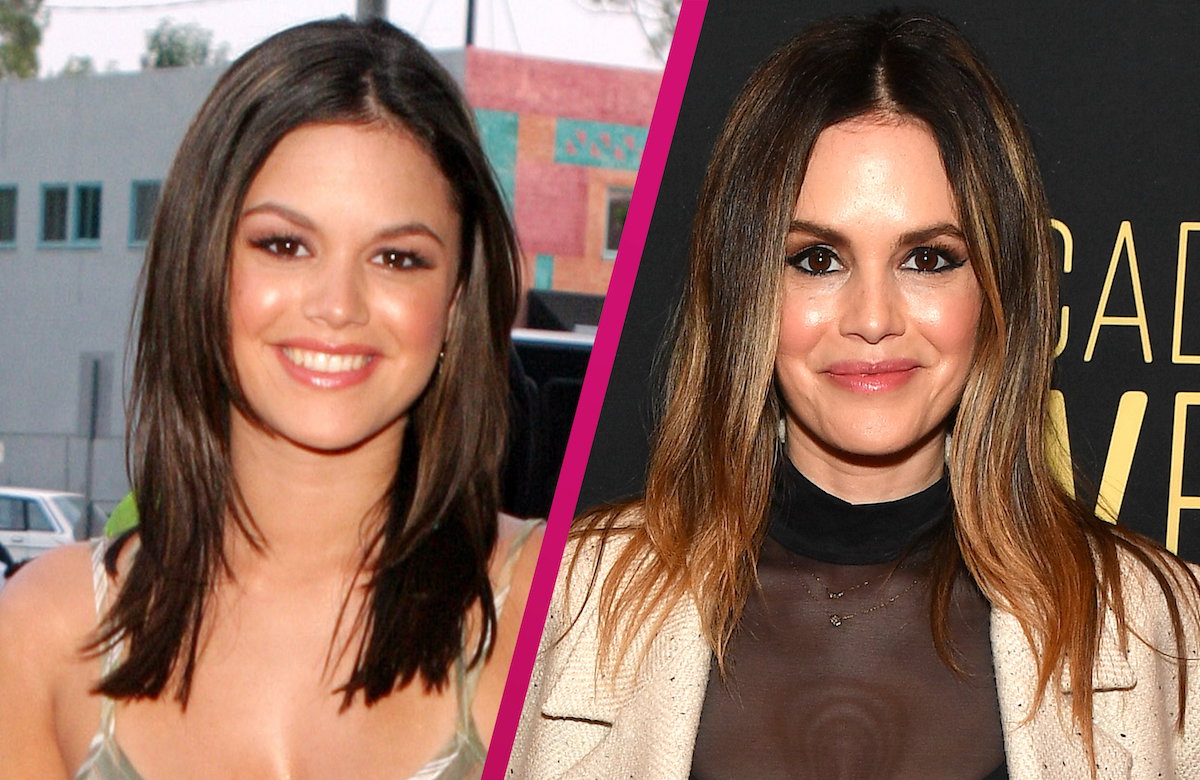 Collage Rachel Bilson früher heute