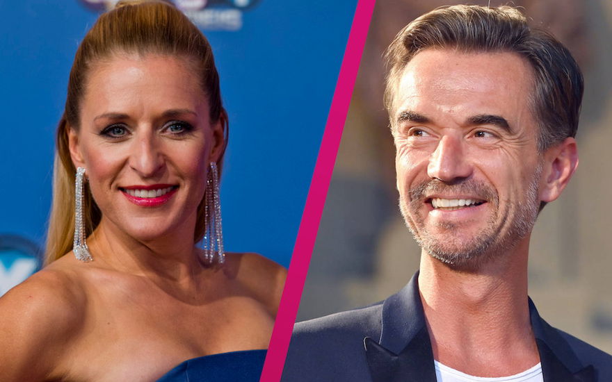 Collage Stefanie Hertel und Florian Silbereisen