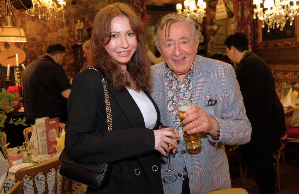 Elisabeth Schmidt und Richard Lugner