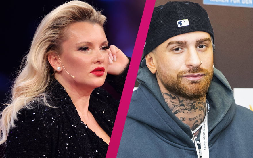 Evelyn Burdecki sieht sauer aus, Gigi Birofio wirkt überzeugt