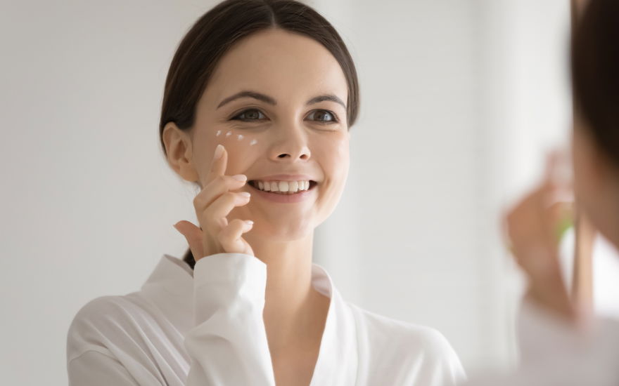 Anti-Aging-Creme schöne Haut