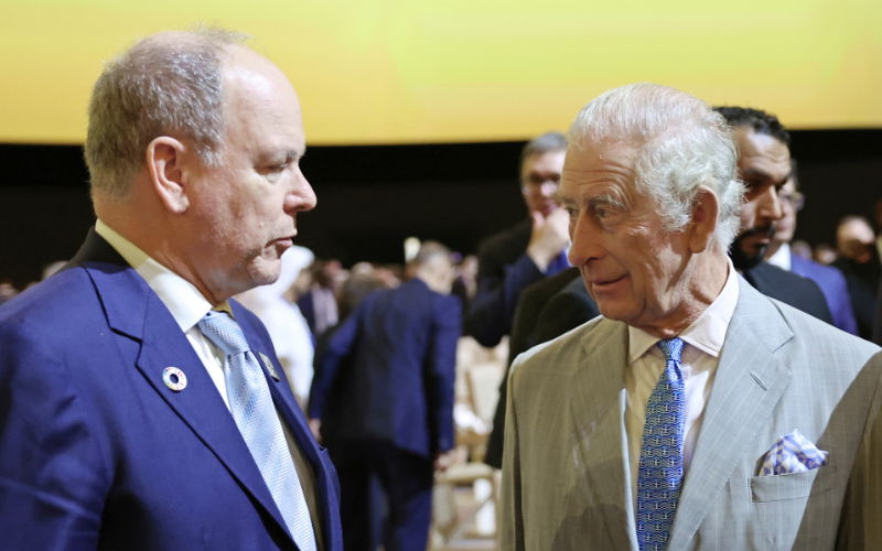 Fürst Albert und König Charles III.