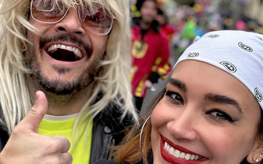 Giovanni und Jana Ina Zarrella an Karneval