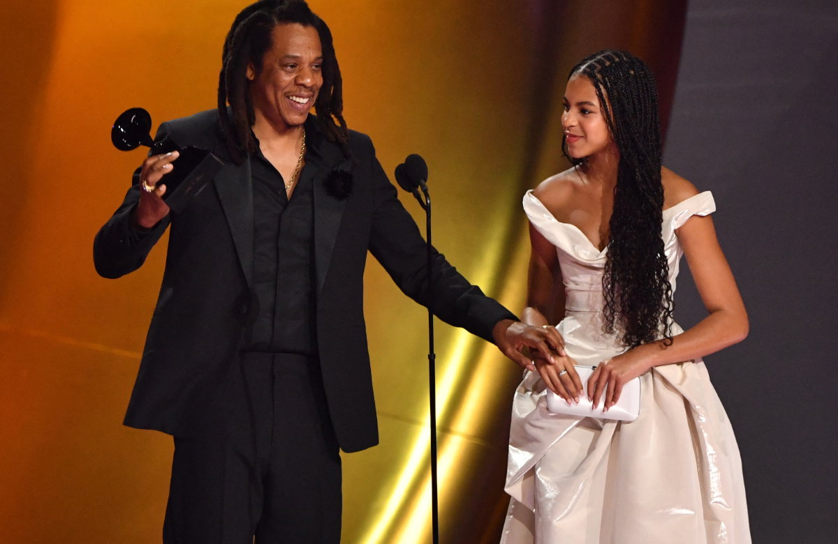 Jay-Z und Tochter Blue Ivy bei den Grammys 2024