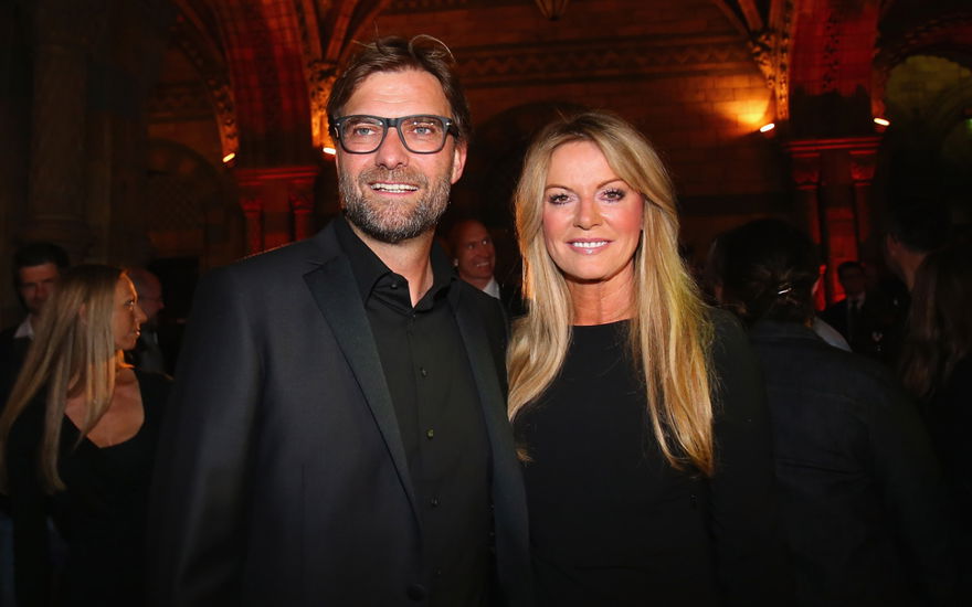 Jürgen und Ulla Klopp in London, 2013.