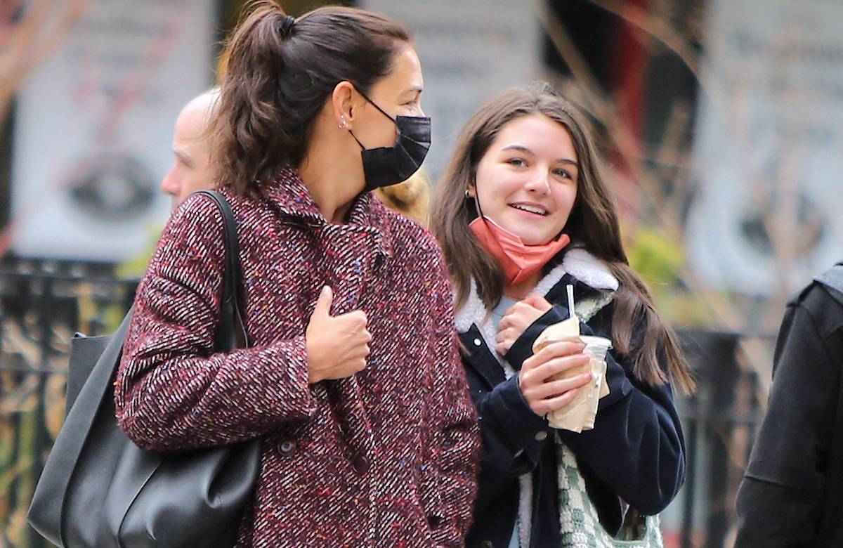 Katie Holmes und Suri Cruise in New York 2022