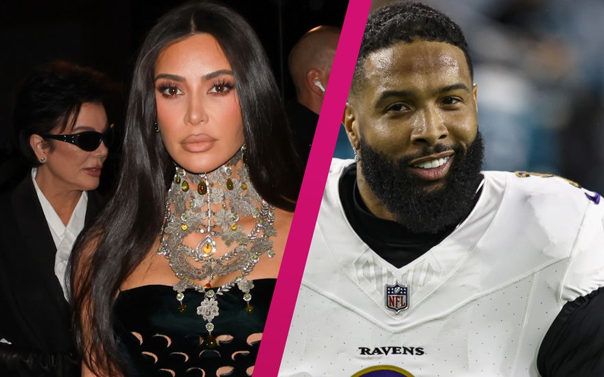 Kim Kardashian und Odell Beckham Jr.