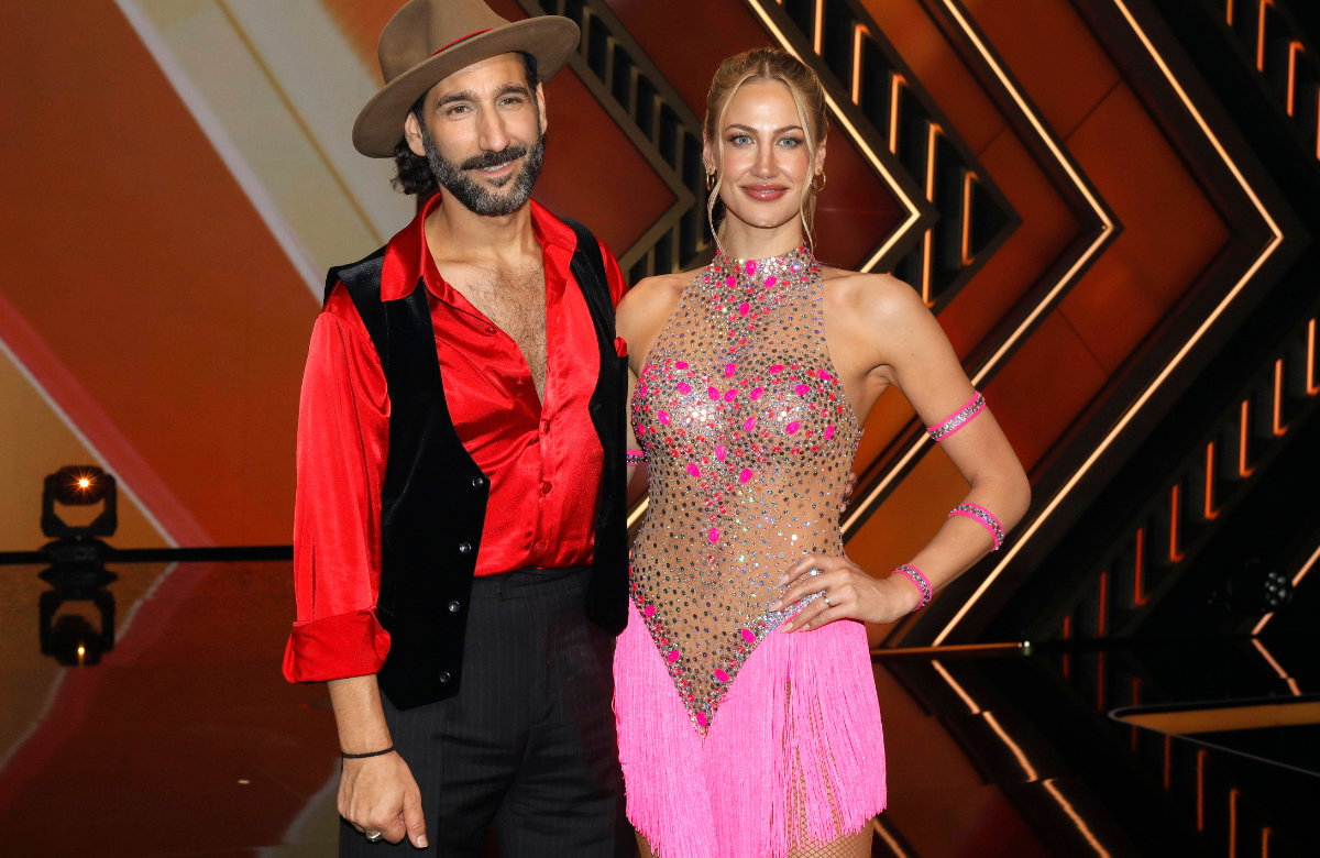 Massimo Sinató und Lulu Lewe bei "Let's Dance"