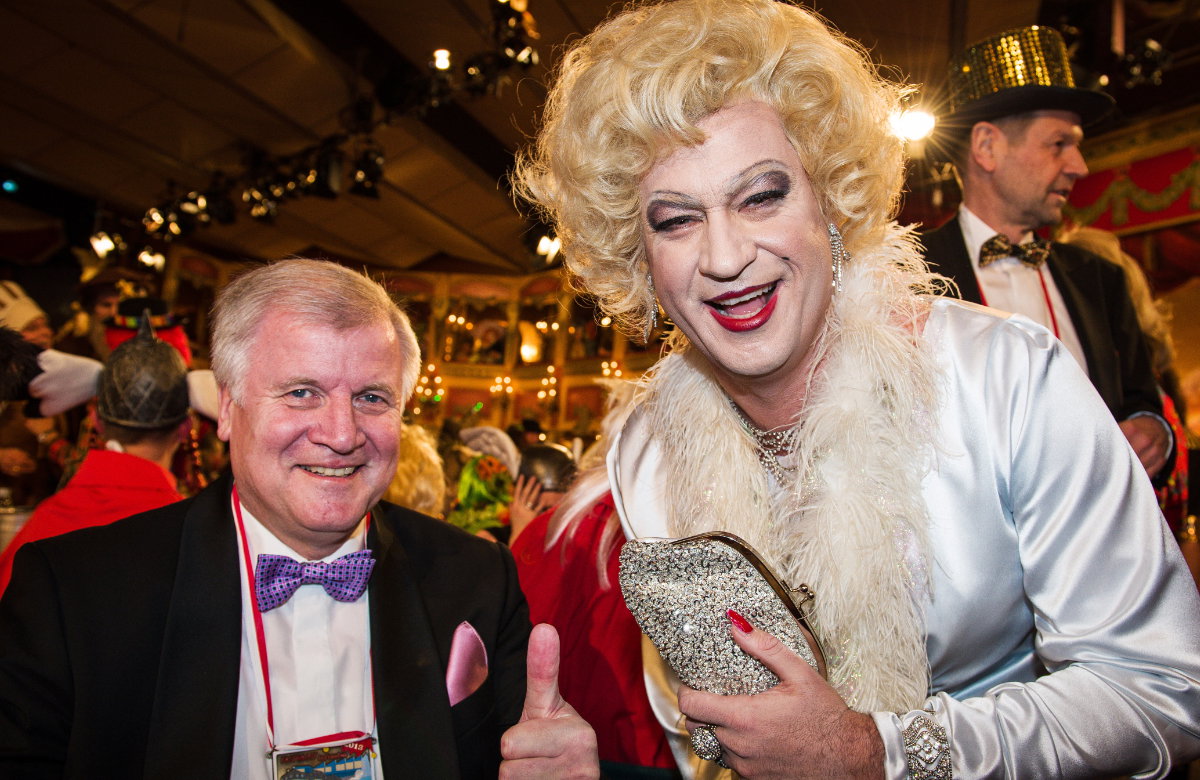 Markus Söder als Marilyn Monroe 2013