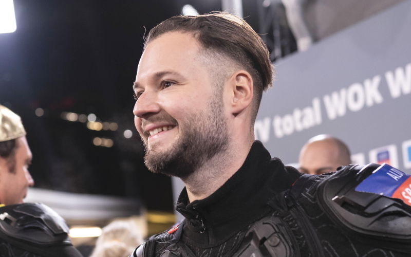 Nicolas Lazaridis bei der WOK WM 2023.