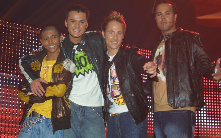 Overground Gruppenbild der "Popstars"-Band
