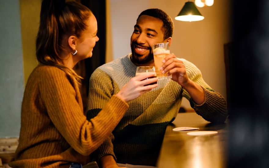 Cocktails valentinstag