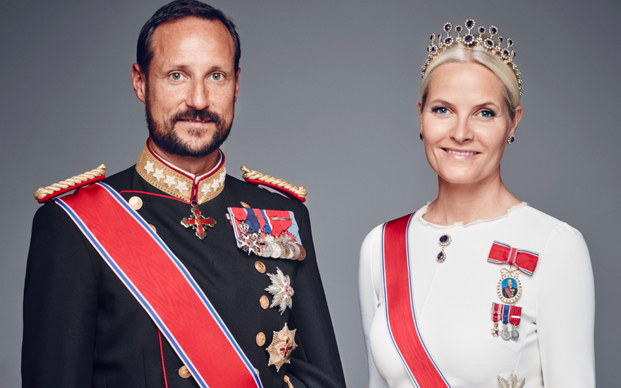 Prinz Haakon und Prinzessin Mette Marit von Norwegen