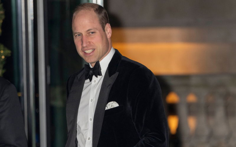 Prinz William in London am 08. Februar 2024.