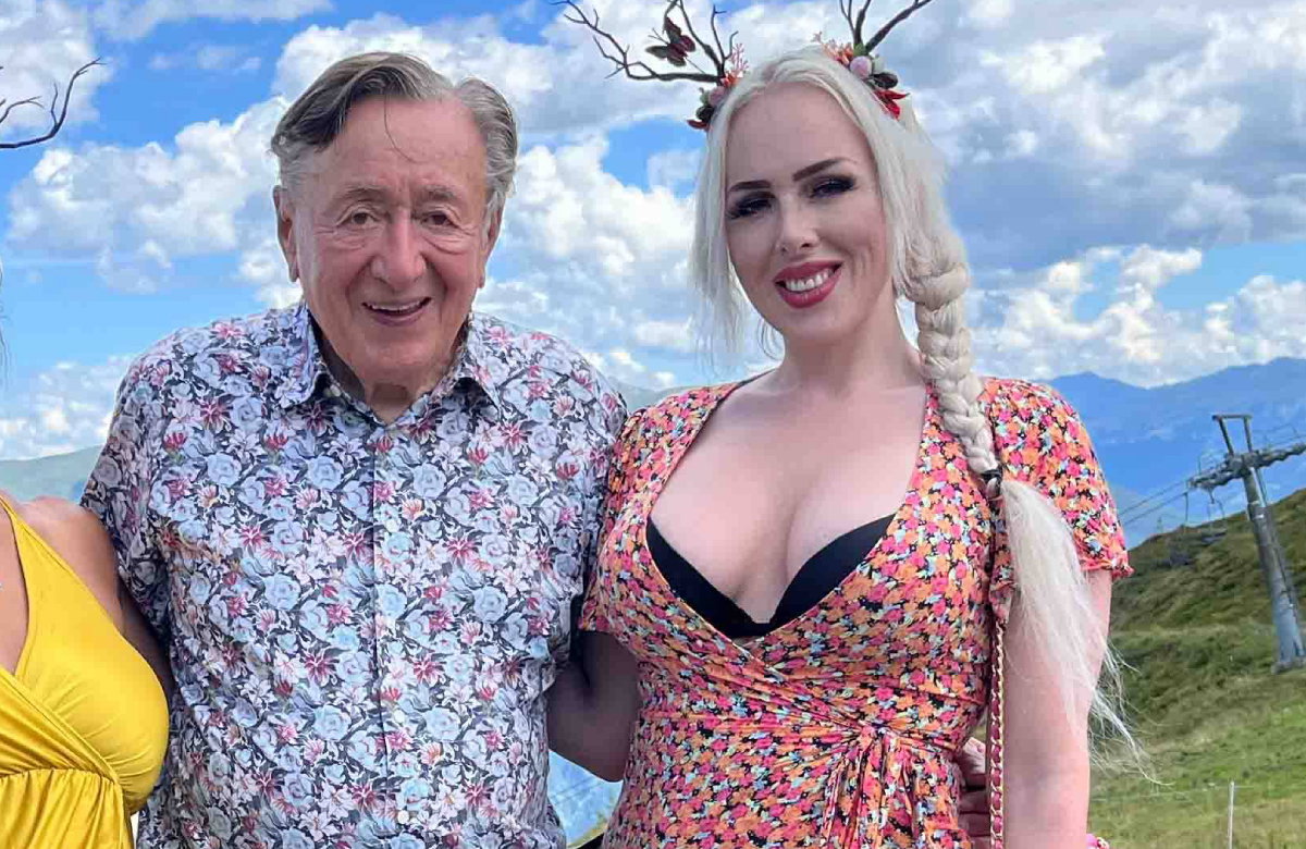 Richard Lugner und Lydia Kelovitz