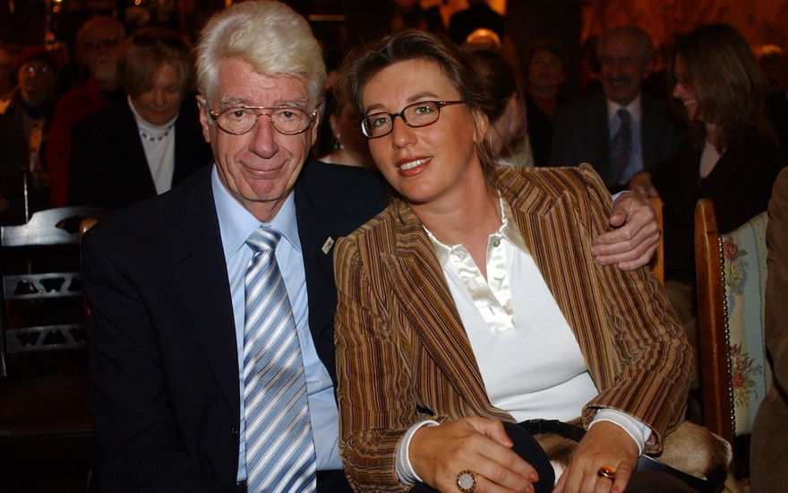 Rudi Carrell und Ehefrau Simone