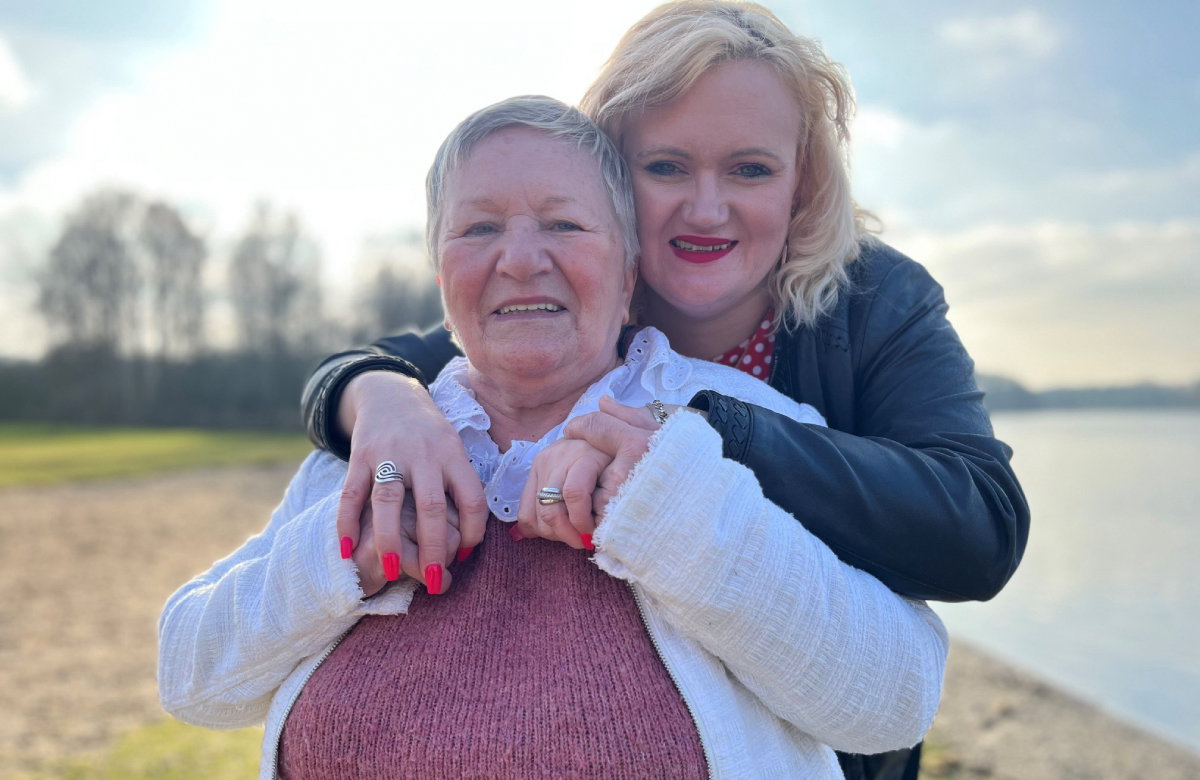 "Schwiegertochter gesucht"-Kandidatin Claudia mit Mutter Maria
