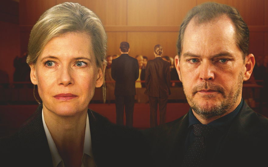 Pressebild "Sie sagt. Er sagt" mit Ina Weisse und Godehard Giese