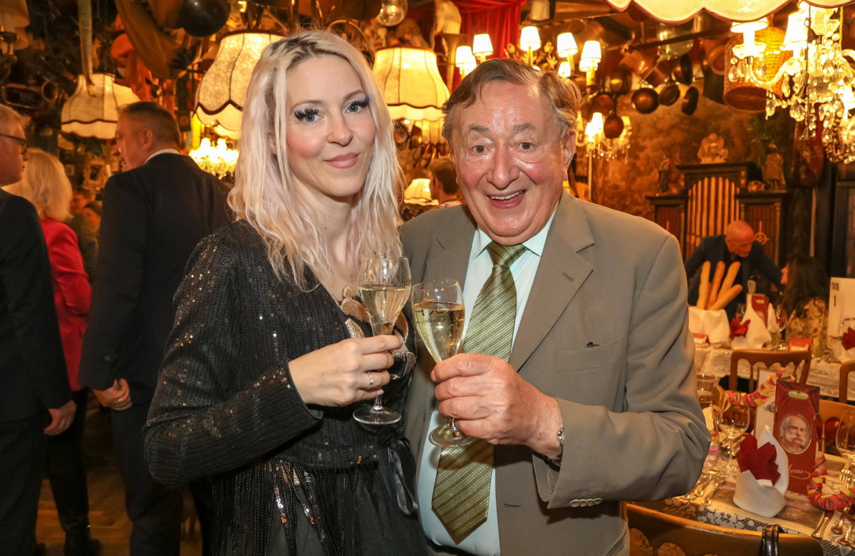 Simone Reiländer und Richard Lugner