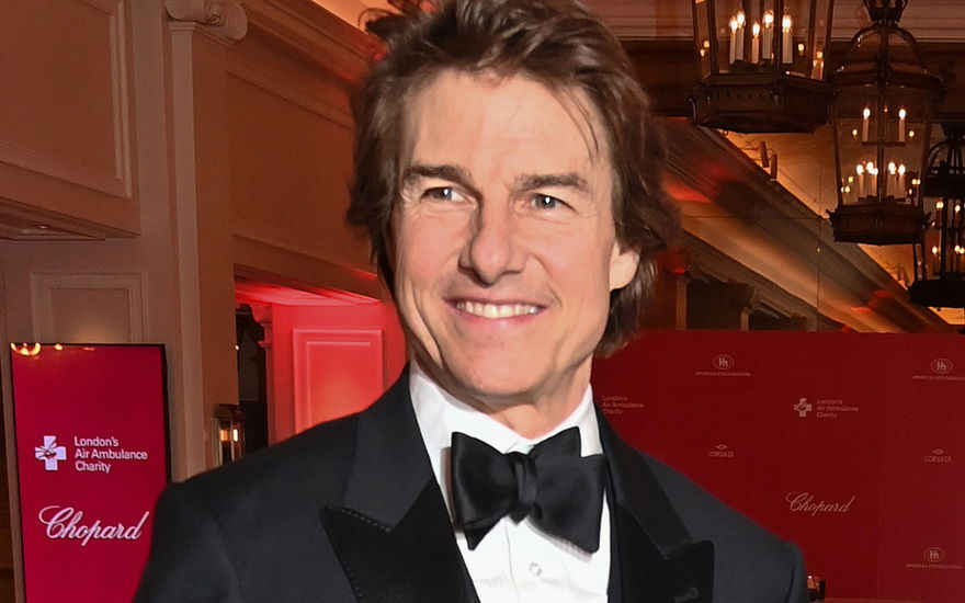 Tom Cruise lächelt