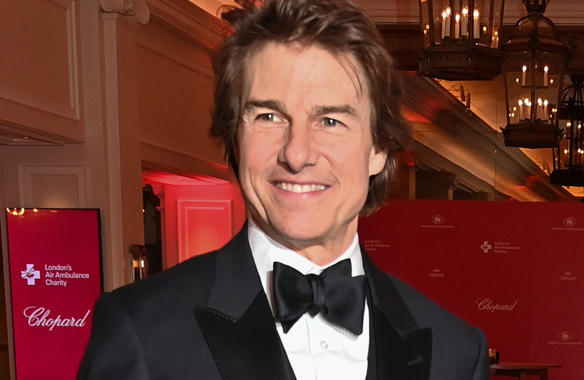 Tom Cruise lächelt