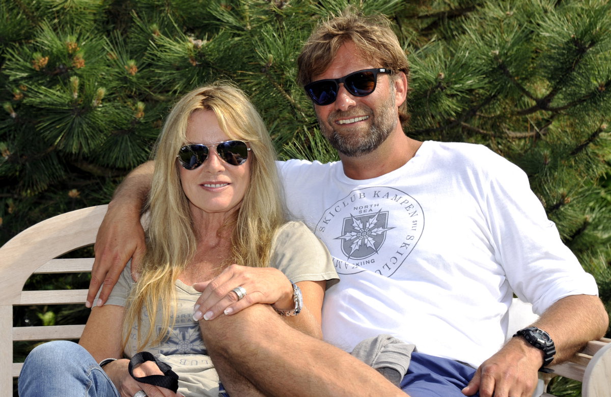 Ulla und Jürgen Klopp auf Sylt, 2013.