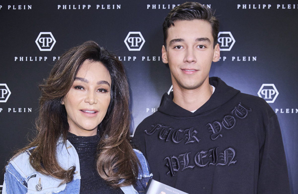 Verona Pooth mit Sohn San Diego