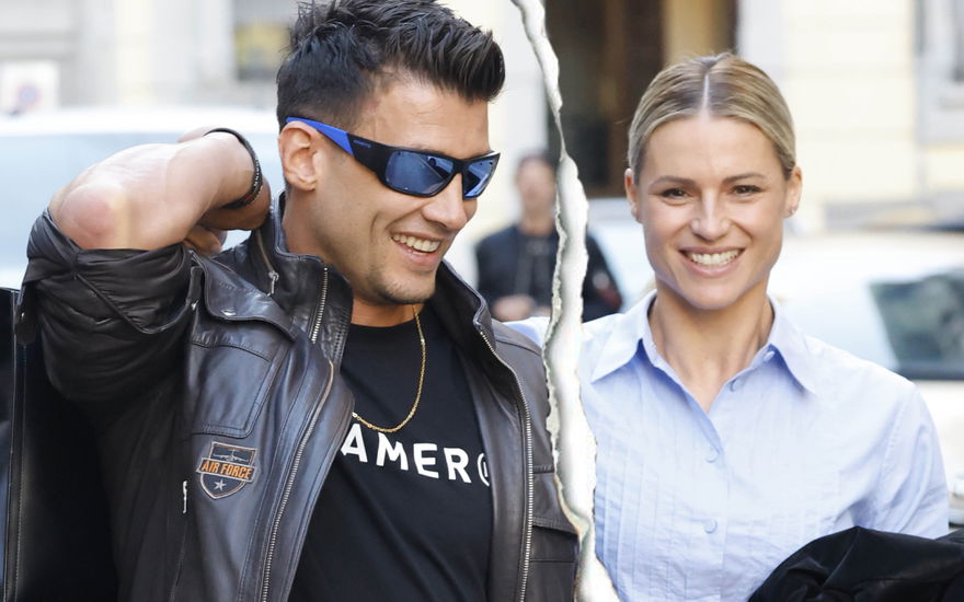 Alessandro Carollo und Michelle Hunziker mit Trennungsriss