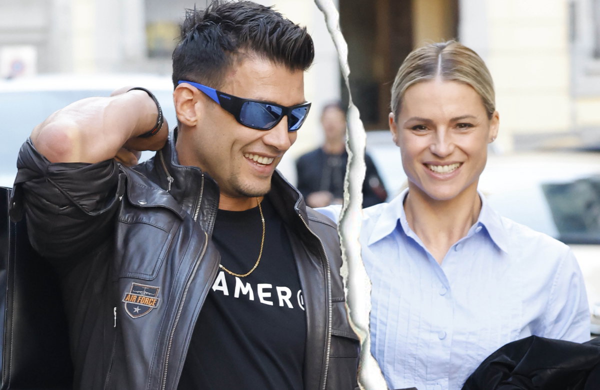 Alessandro Carollo und Michelle Hunziker mit Trennungsriss