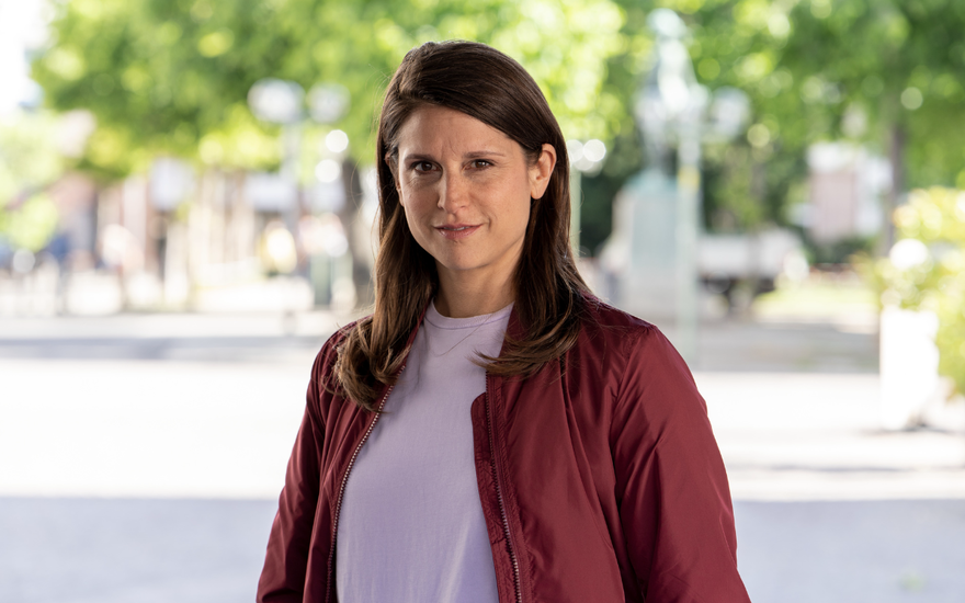 Anika Baumann als Julia Schröder in "Der Staatsanwalt"
