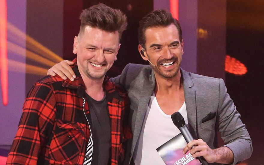 Ben Zucker und Florian Silbereisen Arm in Arm