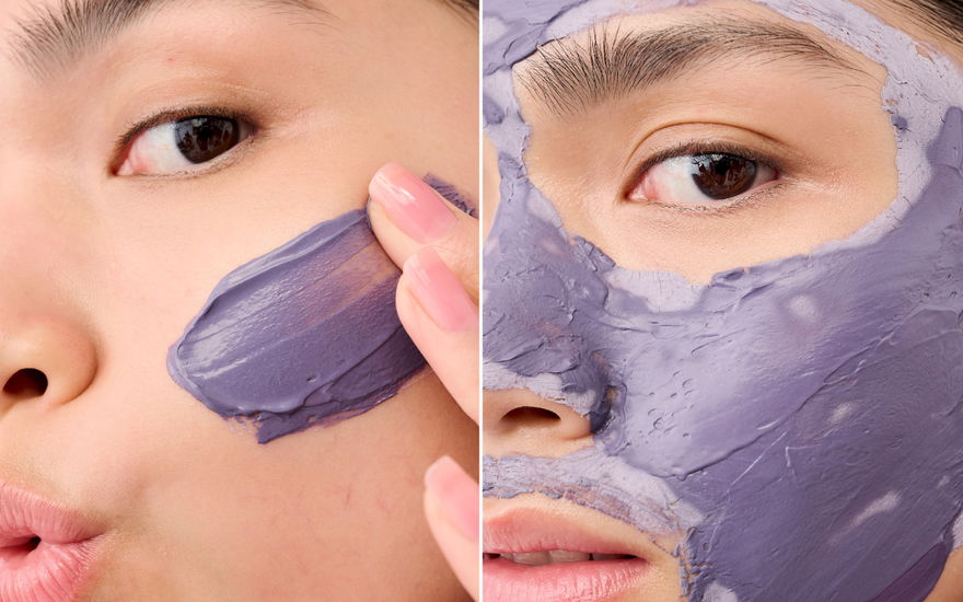 Masken für geklärte Poren von Benefit