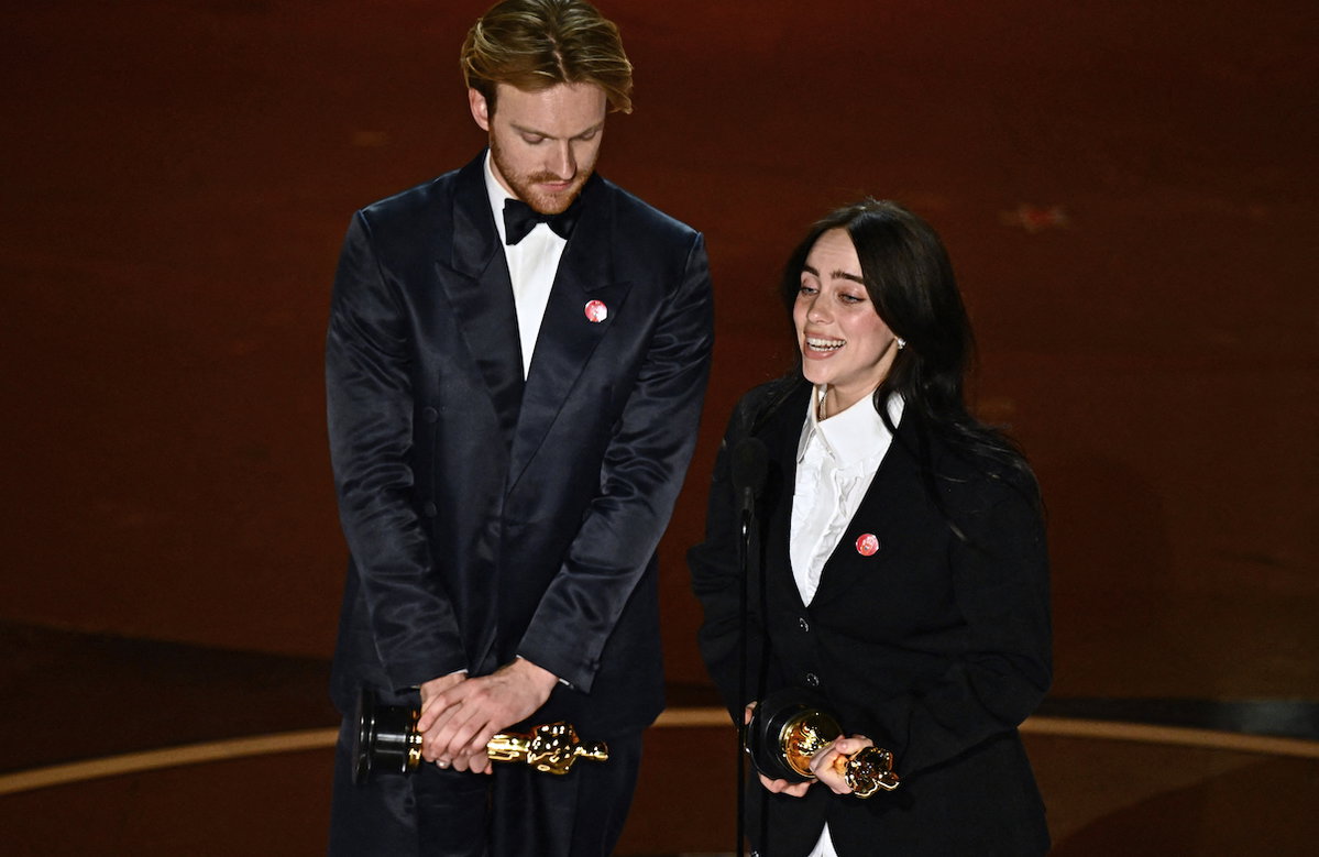 Billie Eilish auf Oscar Bühne