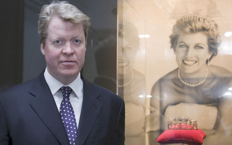 Charles Spencer und seine Schwester Prinzessin Diana