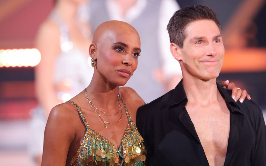 Sharon Battiste und Christian Polanc bei "Let's Dance" 2023