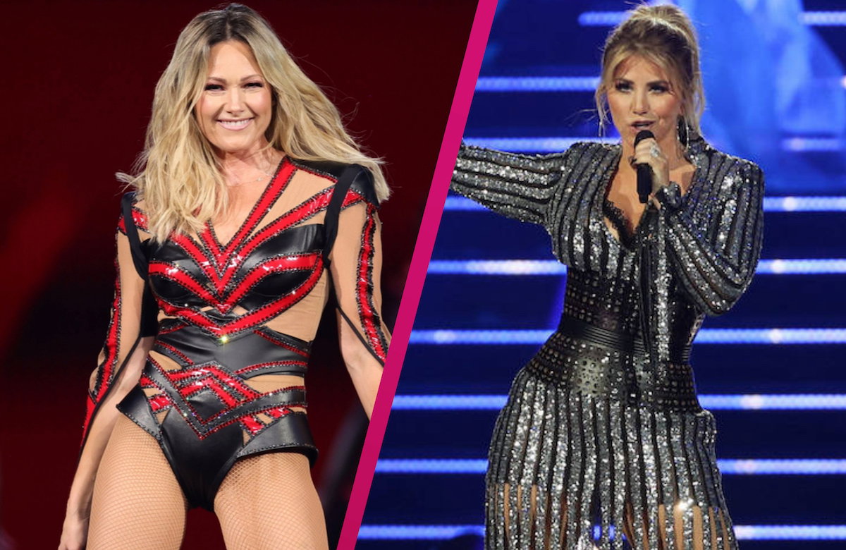 Collage Helene Fischer und Beatrice Egli