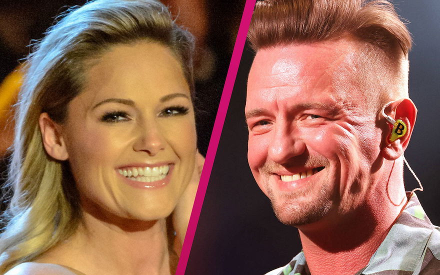 Collage Helene Fischer und Ben Zucker