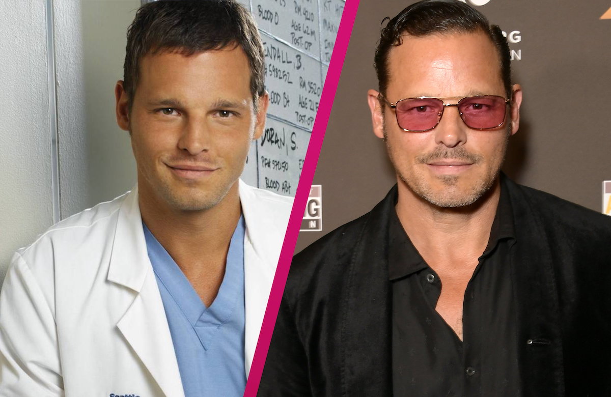 Collage Justin Chambers früher und heute