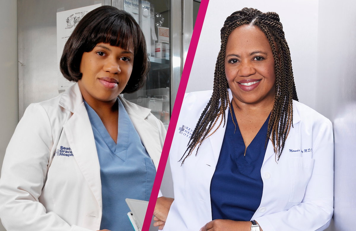 Collage Miranda Bailey früher und heute