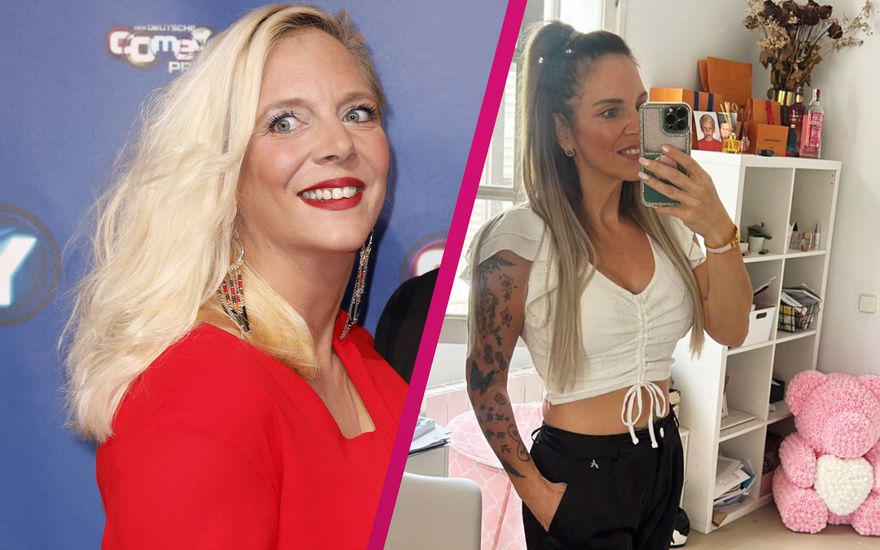 Danni Büchner früher (2017) und heute (2023)