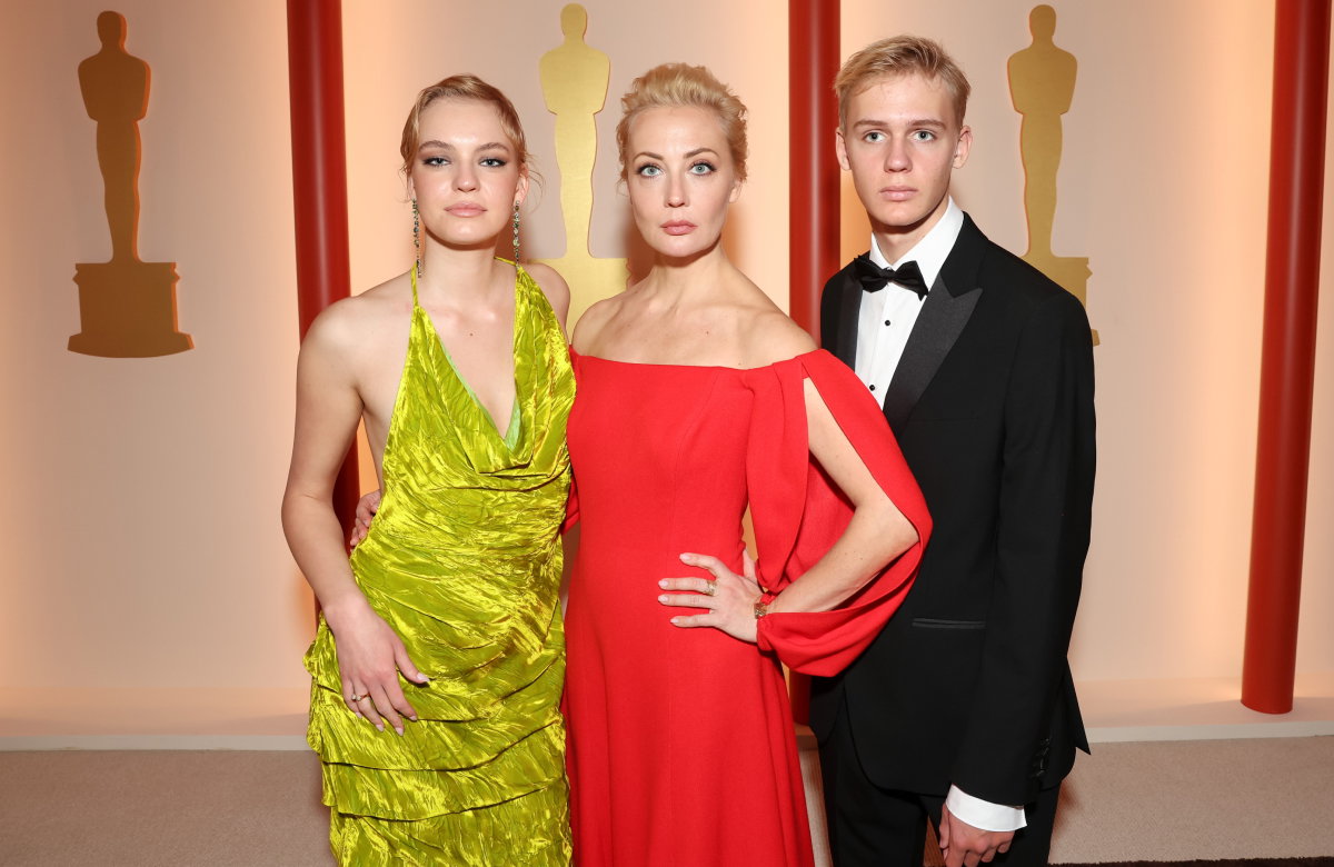 Daria, Julija und Zahar Nawalny