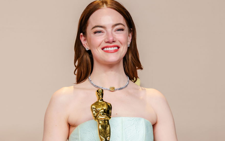 Emma Stone mit magic Cream