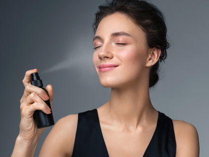 Make-up-Trend: Taufrischer Teint zum Aufsprühen