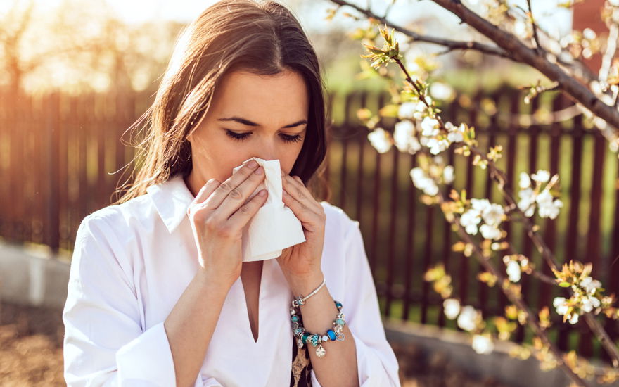 Mascara bei Pollen-Allergie