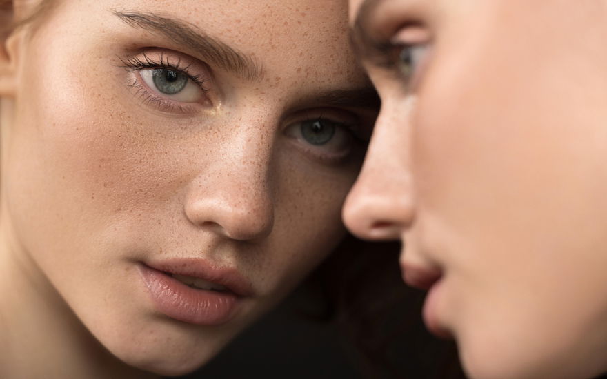 Make-up wie natürlich
