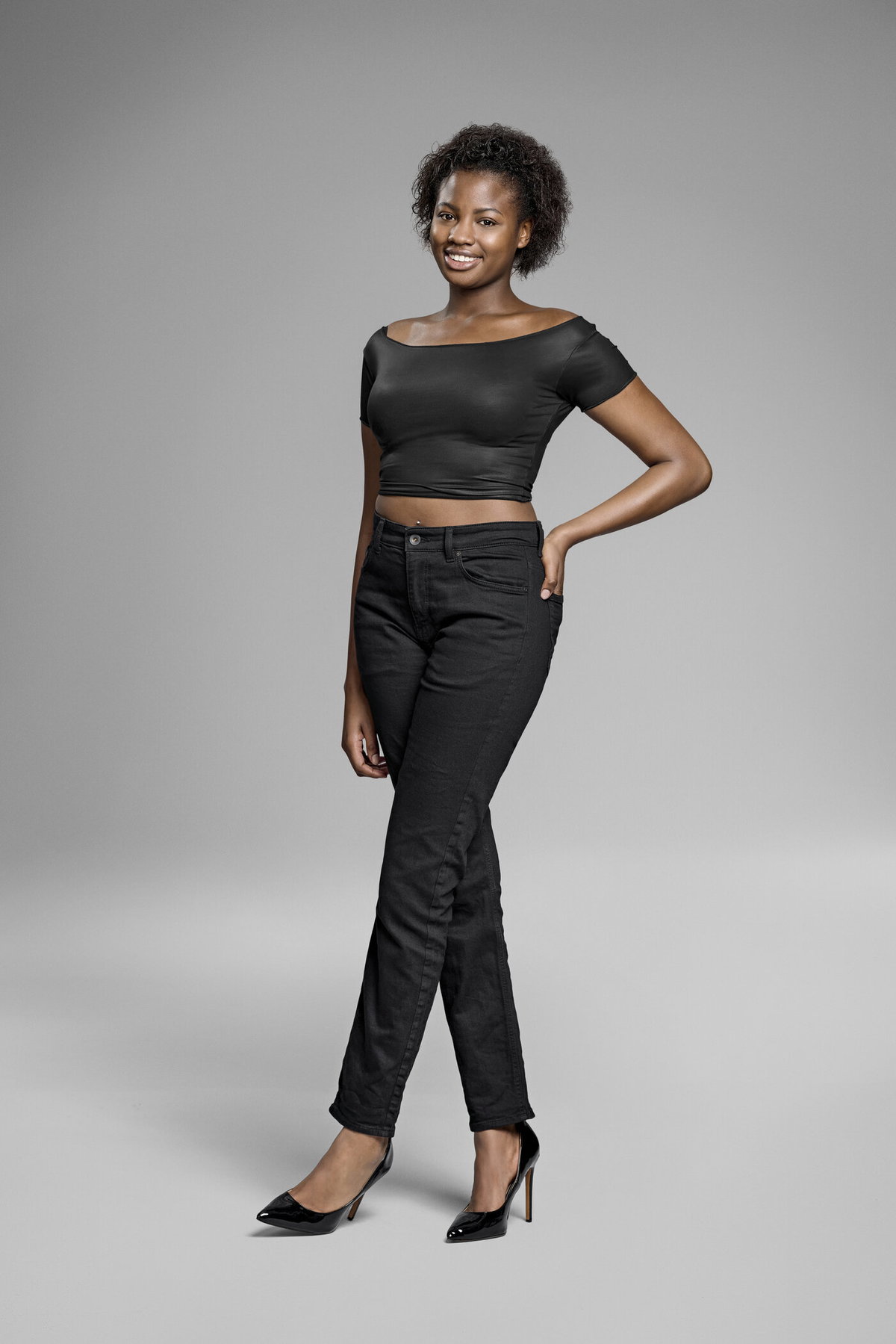 GNTM-Kandidatin Fabienne vor dem Umstyling