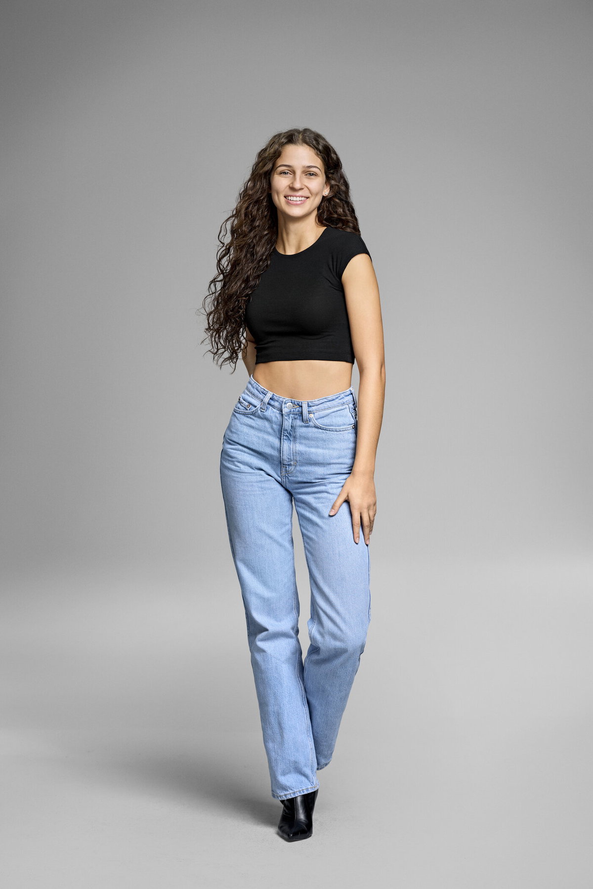 GNTM-Kandidatin Jana vor dem Umstyling