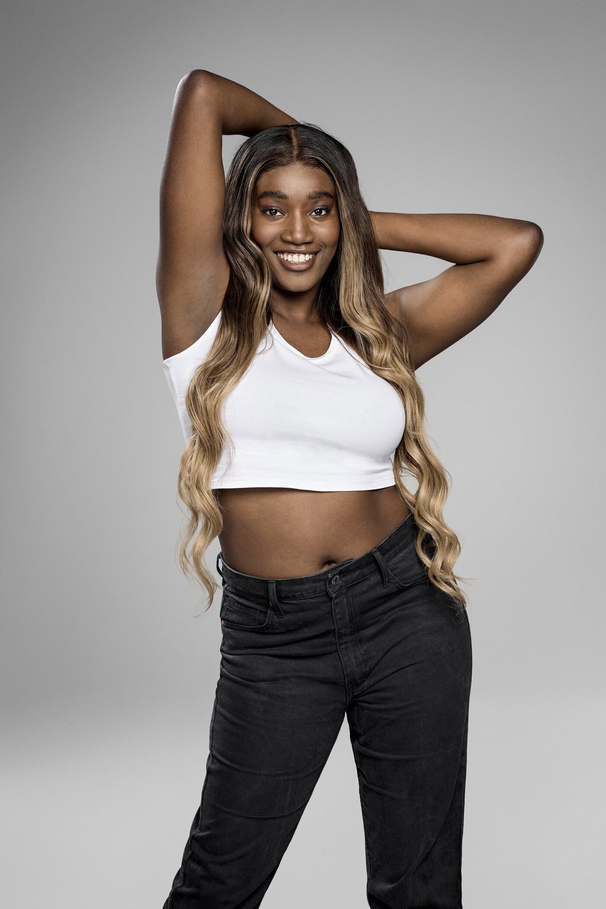 GNTM-Kandidatin Lydwine nach dem Umstyling