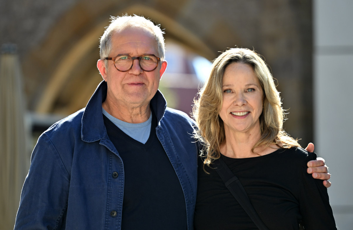Harald Krassnitzer und Ann-Kathrin Kramer glücklich